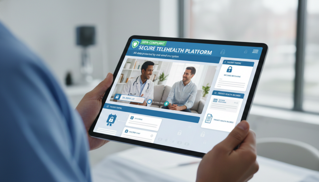 HIPAA-Compliant Telehealth Platform