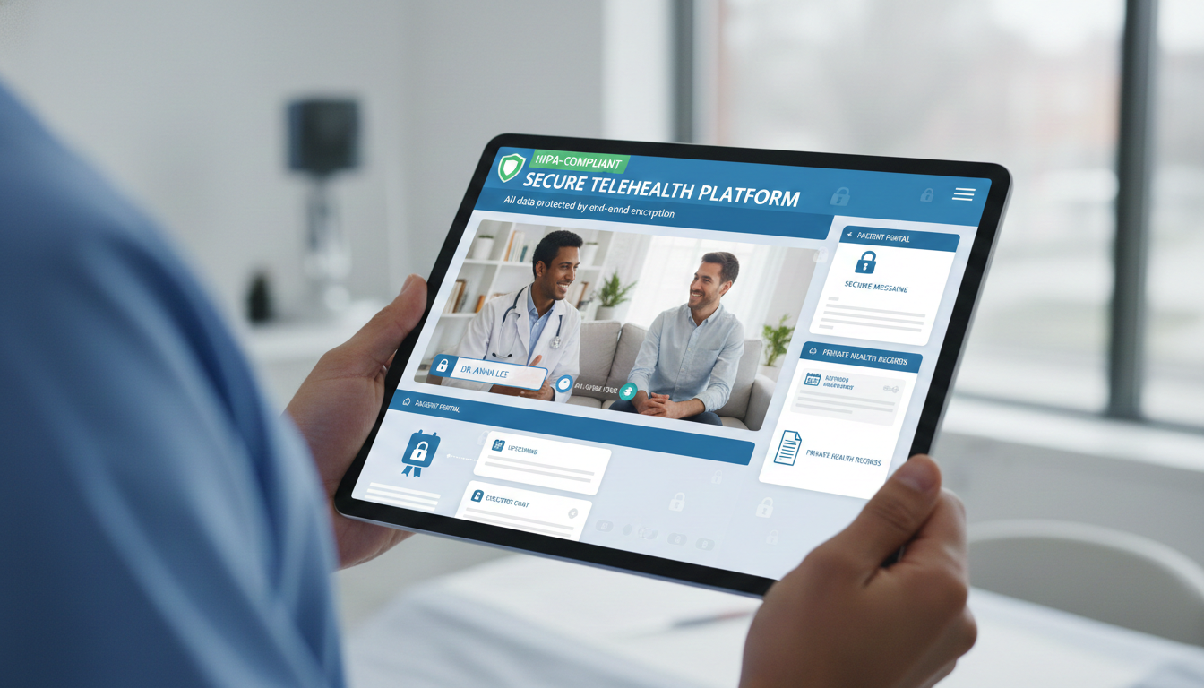 HIPAA-Compliant Telehealth Platform