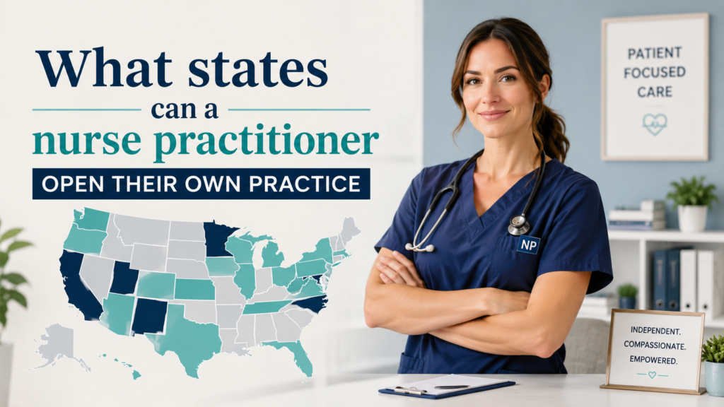 can a nurse practitioner open their own practice